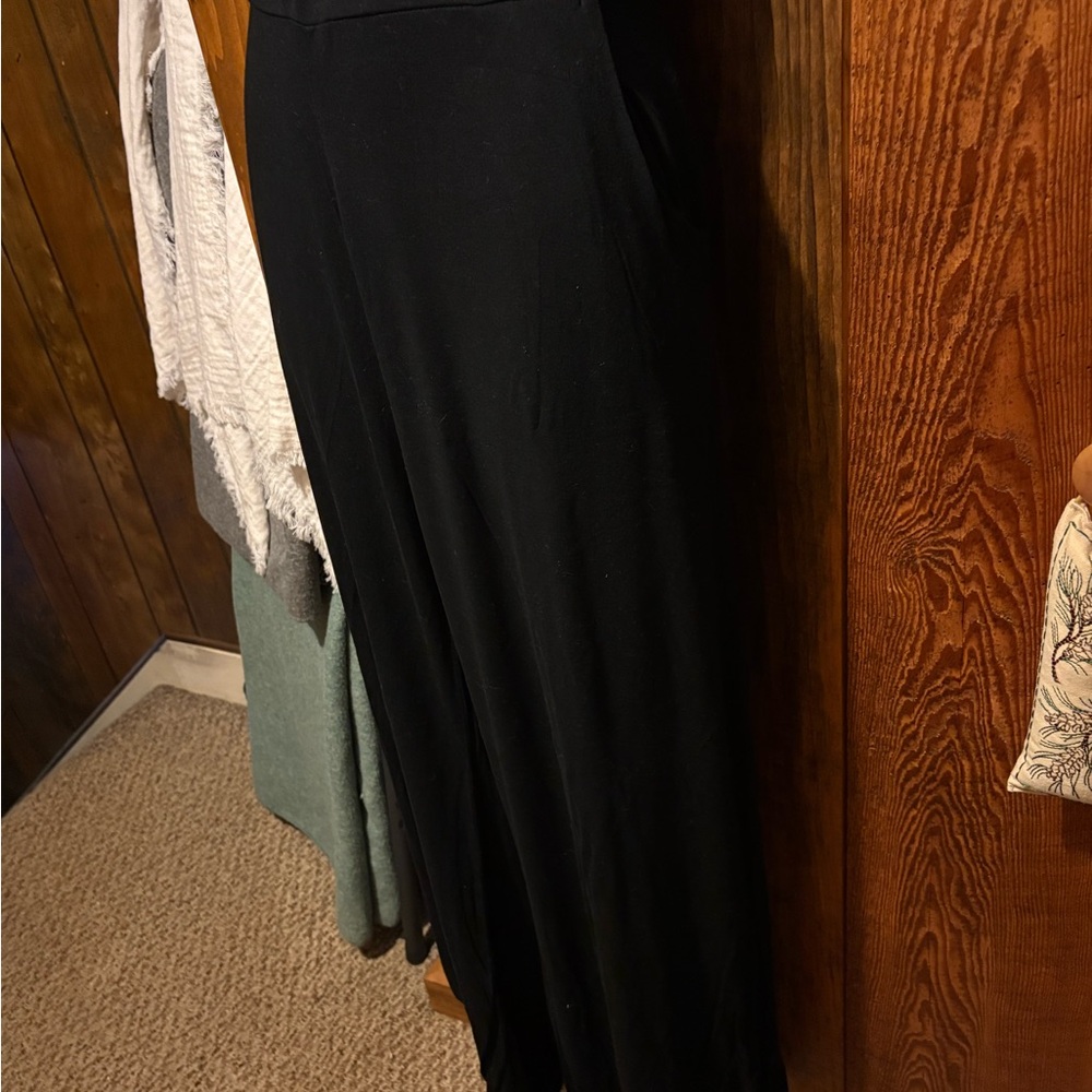 7th Ray Black Wide Leg Women's Pants - Picture 7 of 13